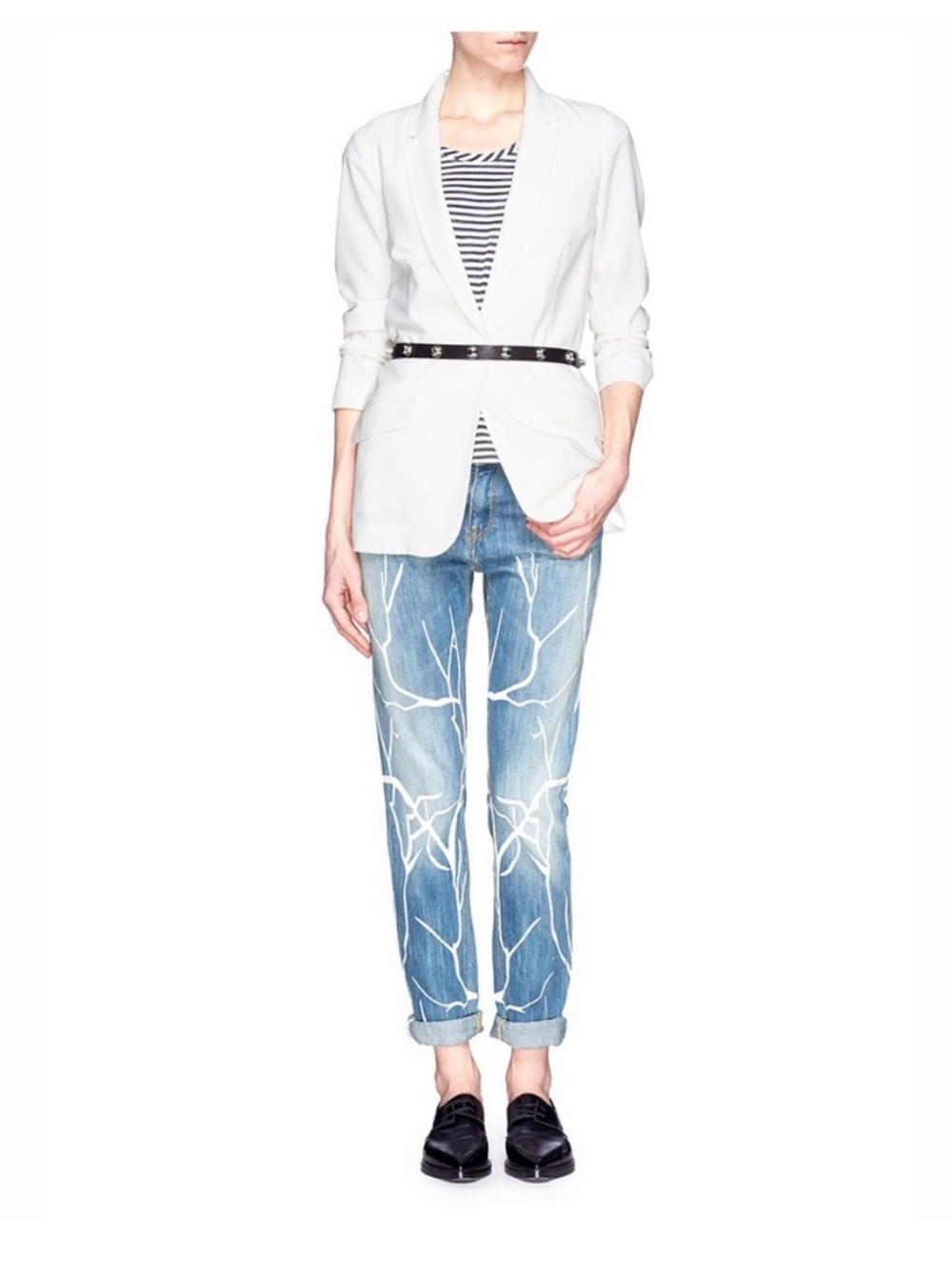 Each x Other Yi Zhou Branch Print Jeans 30